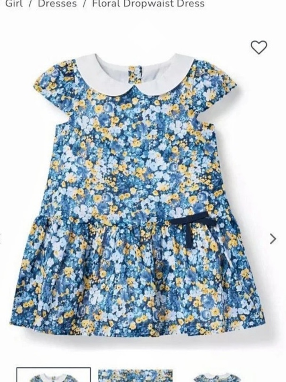 Janie and Jack Floral Dress